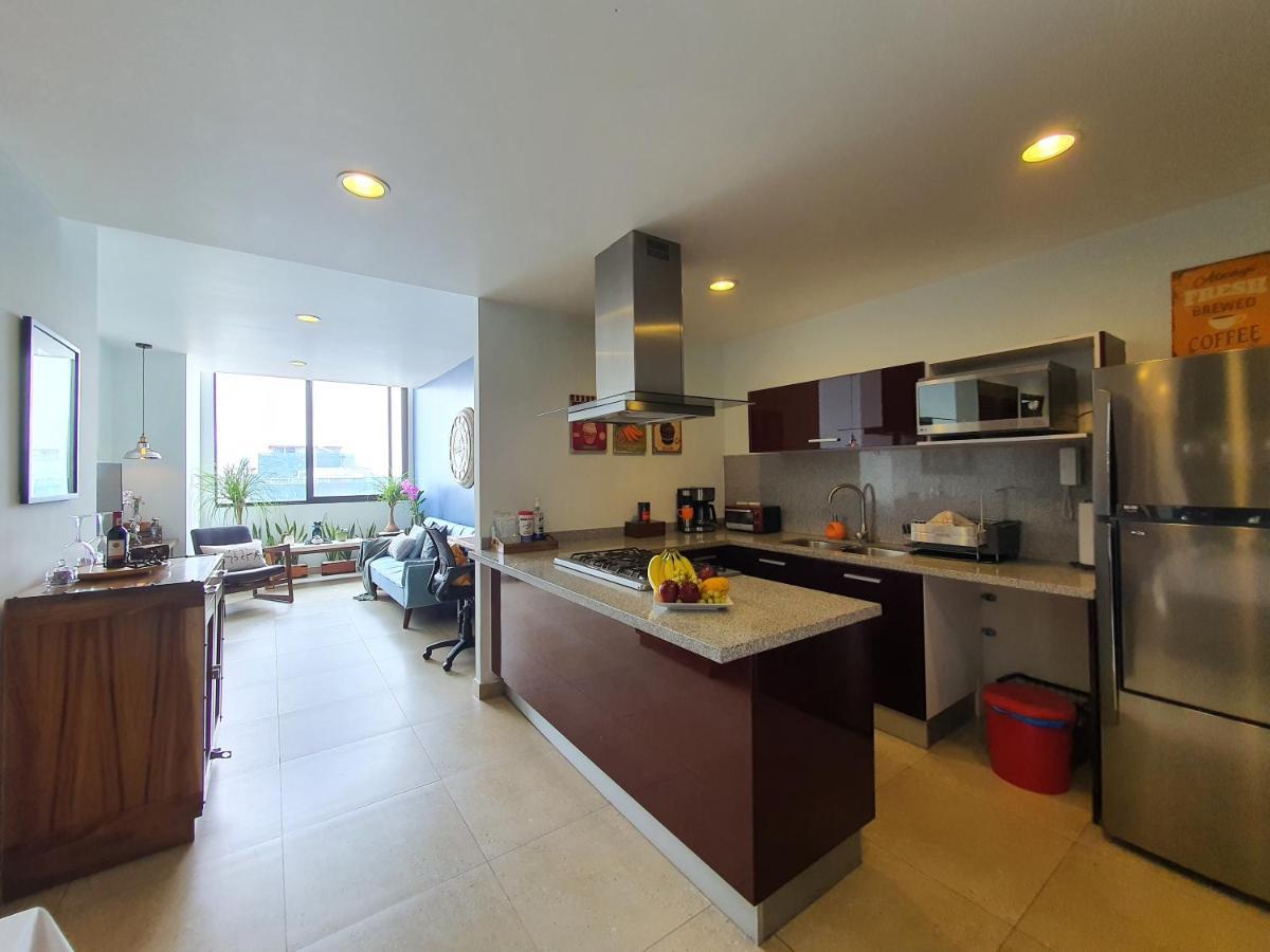 Blue Horse Apartment In New Polanco. Мехіко Екстер'єр фото